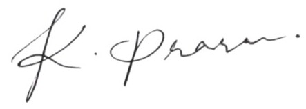 Secretary General Signature